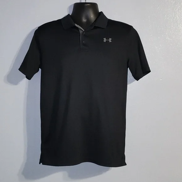 Under Armour youth black and gray XL heat gear shirt